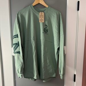 Slytherin Spirit Jersey Long-Sleeve - Sage Green